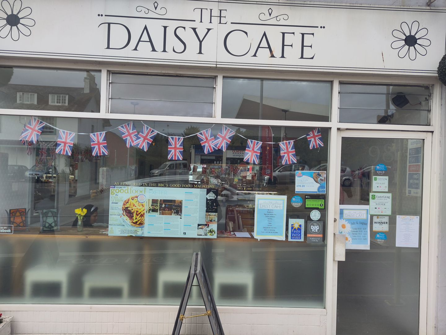 The Daisy Café exterior