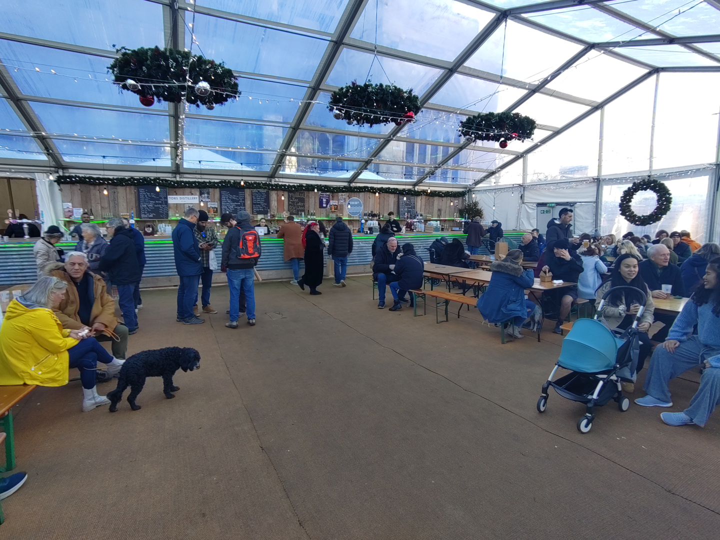 Exeter Cathedral Christmas Market (2025) interior