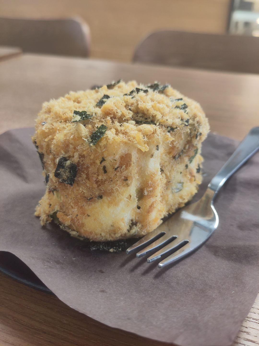 Chicken Floss Roll Cake