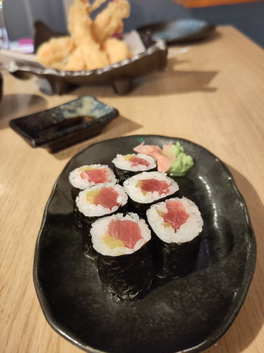Tuna and Takuwan Roll