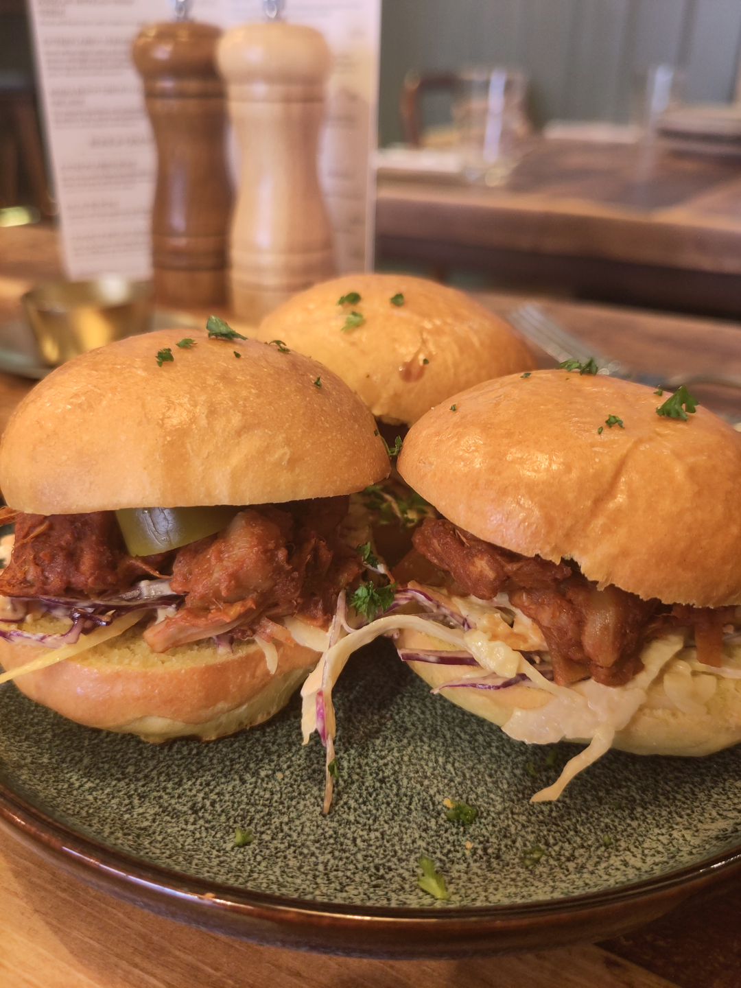 Pulled Jackfruit Sliders