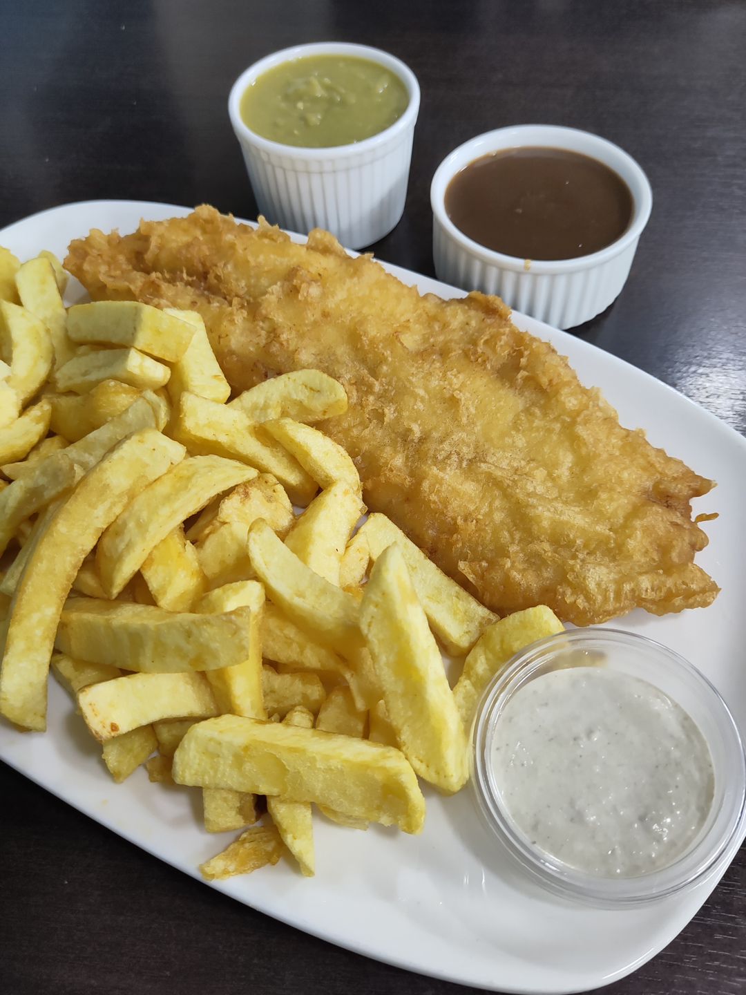 Large Cod and Chips