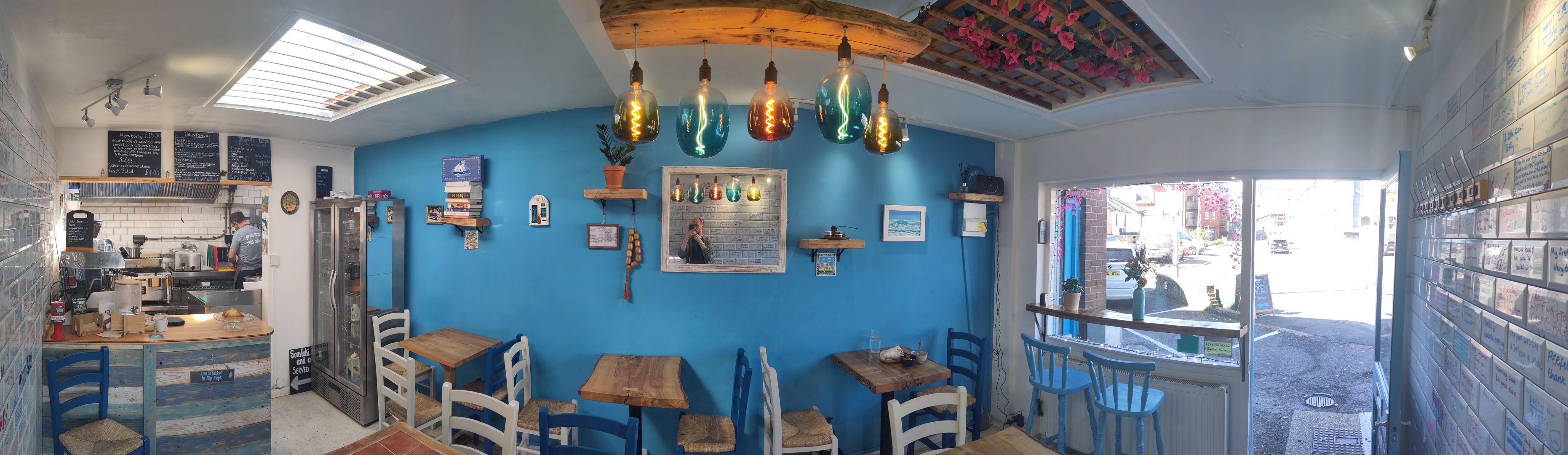 Polly's Little Greek Kitchen interior