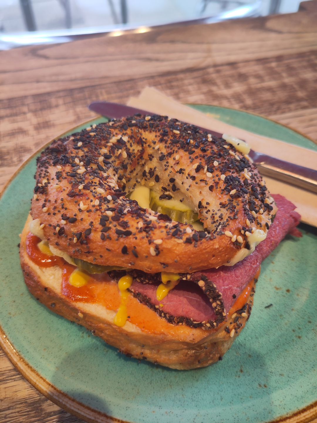 Pastrami Bagel